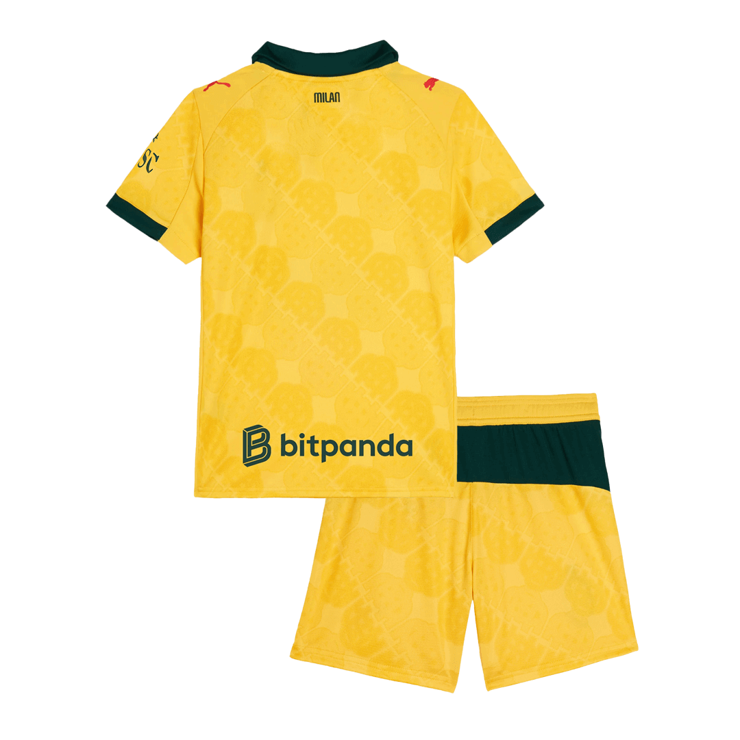 AC Milan Tredje Barn Drakt + Shorts 2025/26