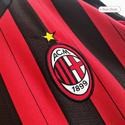 AC Milan 2013/14 Hjemme Retro drakt Langermet