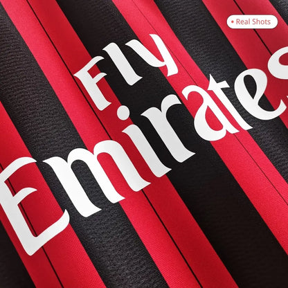 AC Milan 2013/14 Hjemme Retro drakt Langermet