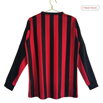 AC Milan 2013/14 Hjemme Retro drakt Langermet