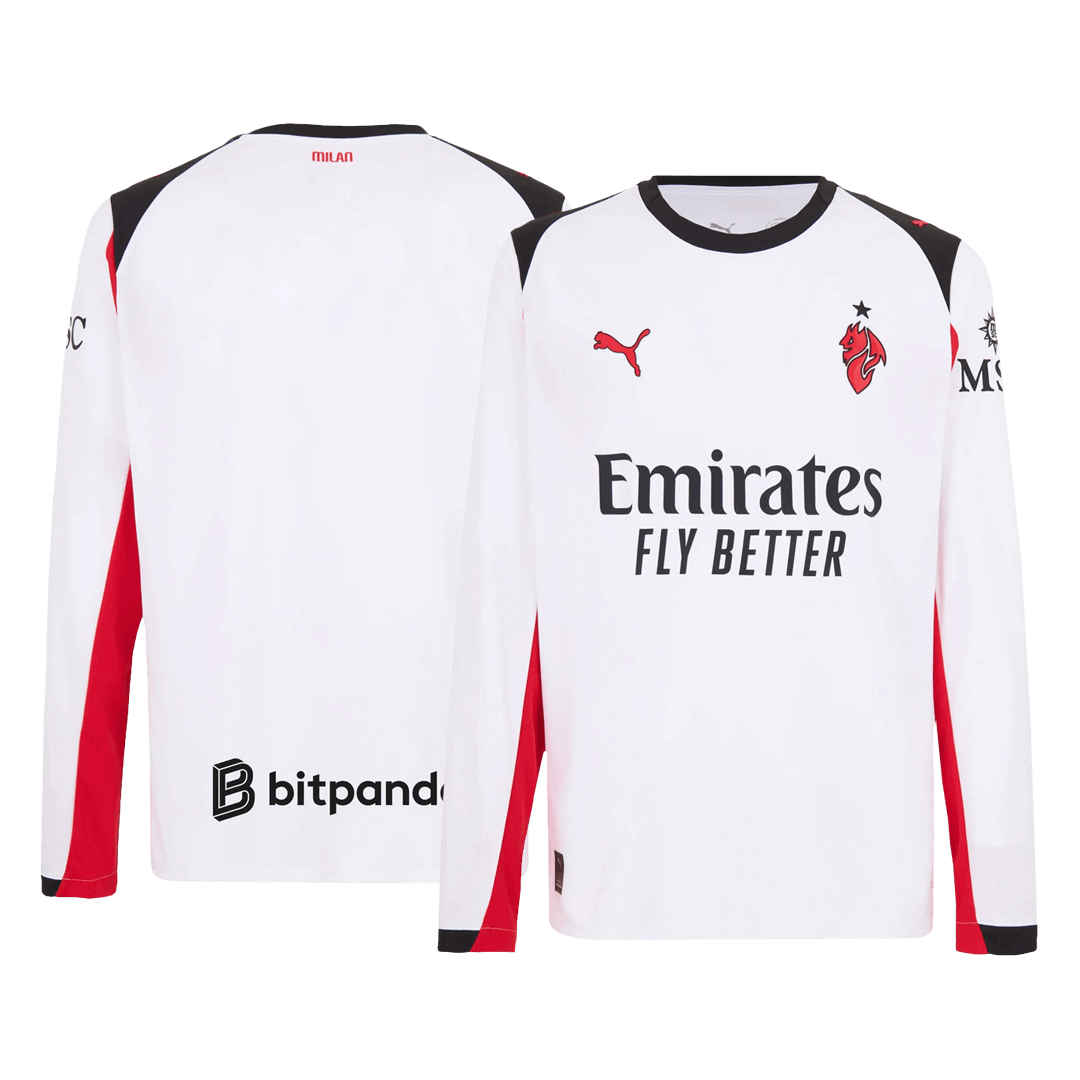 AC Milan Borte Herrer Fan-drakt 2025/26 Langermet