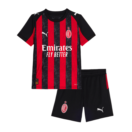 AC Milan Hjemme Barn Drakt + Shorts 2025/26