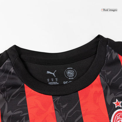 AC Milan Hjemme Barn Draktsett 2025/26 – Trøye + Shorts + Strømper