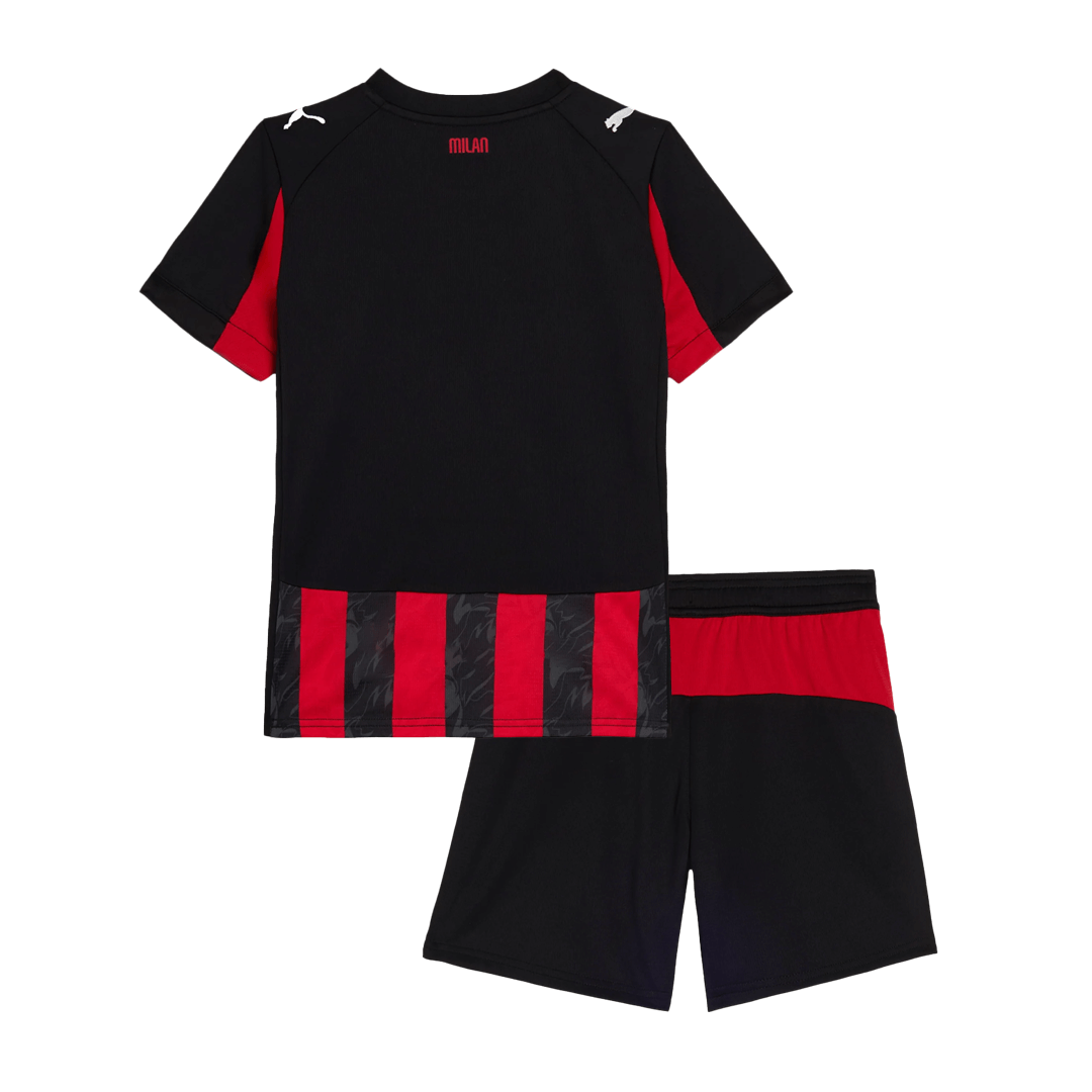 AC Milan Hjemme Barn Drakt + Shorts 2025/26