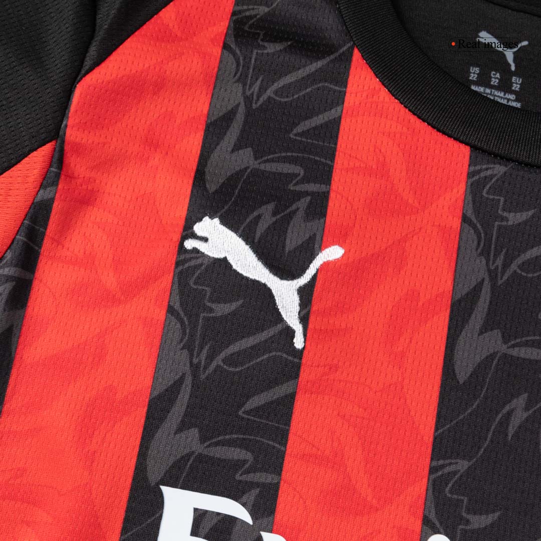 AC Milan Hjemme Barn Draktsett 2025/26 – Trøye + Shorts + Strømper