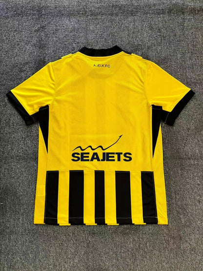 AEK Athens Hjemme Herrer Fan-drakt 2025/26