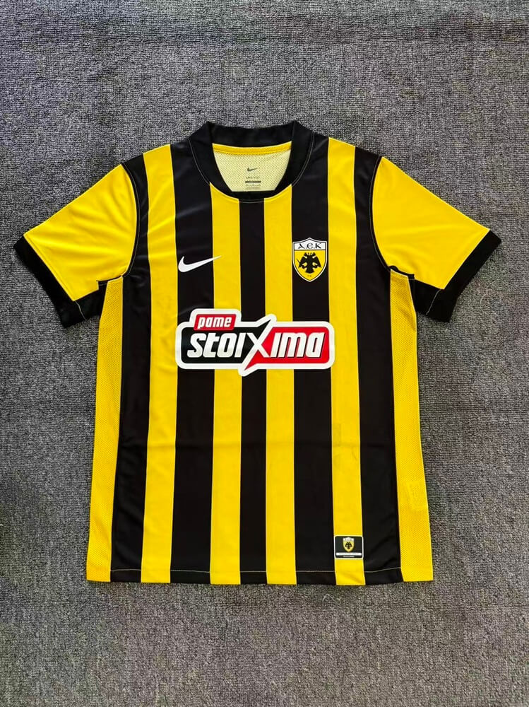 AEK Athens Hjemme Herrer Fan-drakt 2025/26