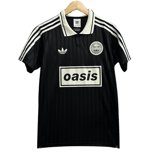 Fotballdrakt Ad x Oasis Tour Svart Jacquard Herrer Fan-drakt