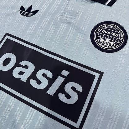Fotballdrakt Ad x Oasis Tour Blå Jacquard Herrer Fan-drakt