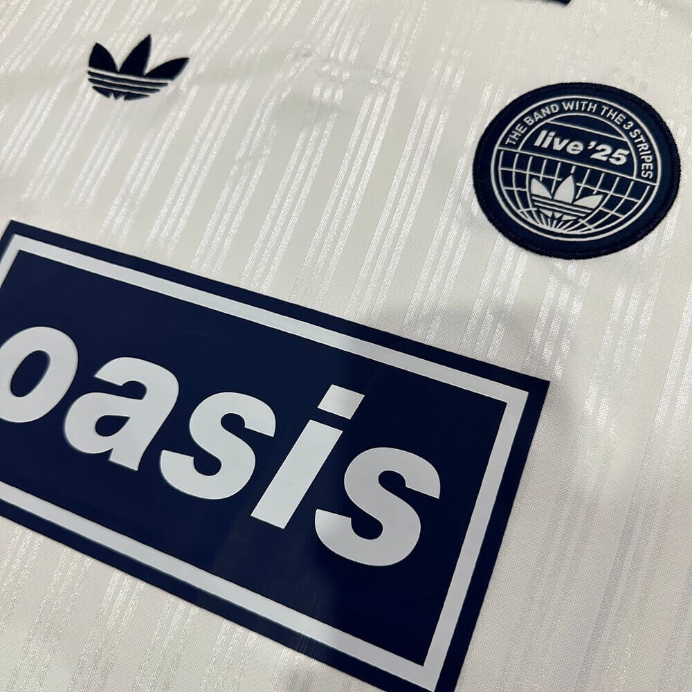 Fotballdrakt Ad x Oasis Tour Hvit Jacquard Herrer Fan-drakt