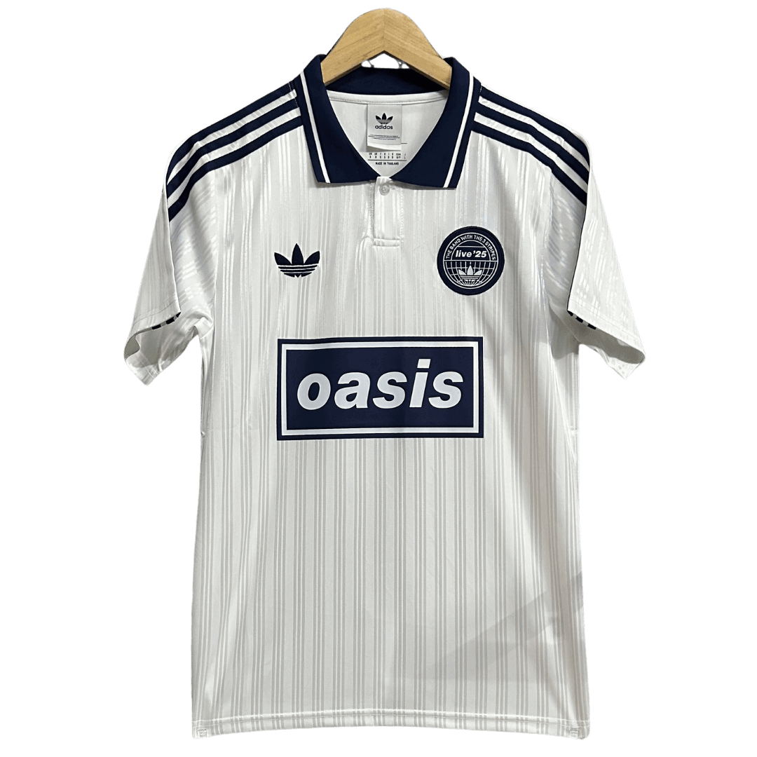 Fotballdrakt Ad x Oasis Tour Hvit Jacquard Herrer Fan-drakt