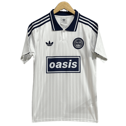 Fotballdrakt Ad x Oasis Tour Hvit Jacquard Herrer Fan-drakt
