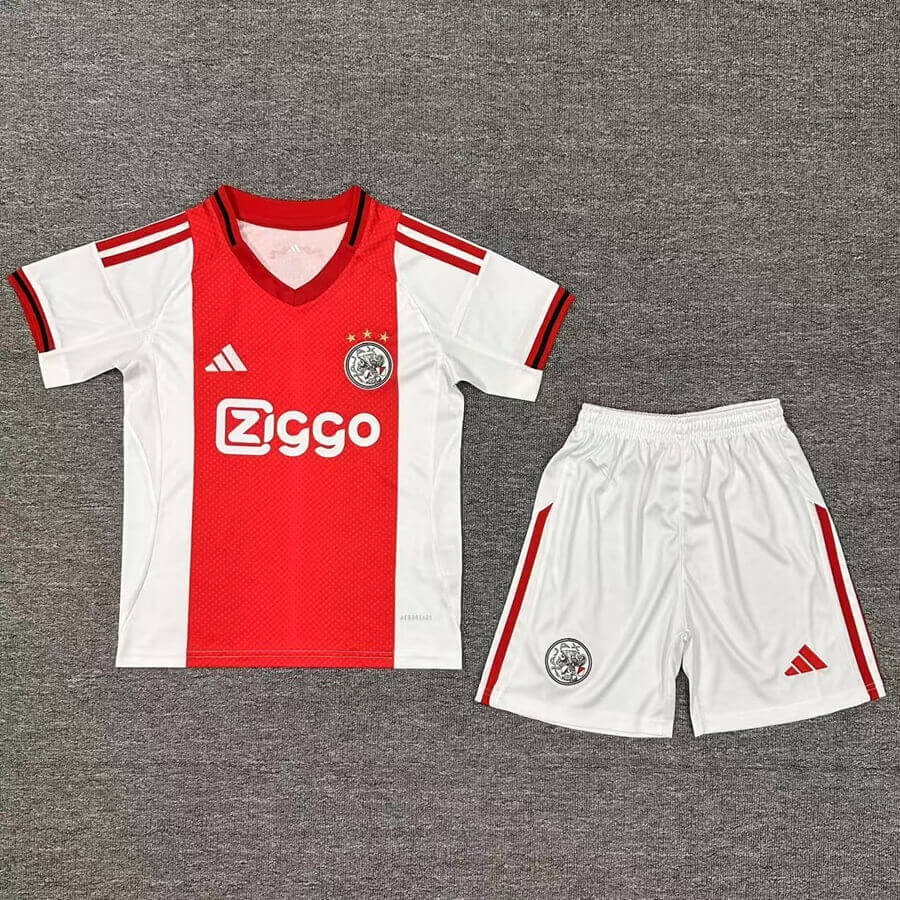 Ajax Hjemme Barn Drakt + Shorts 2025/26