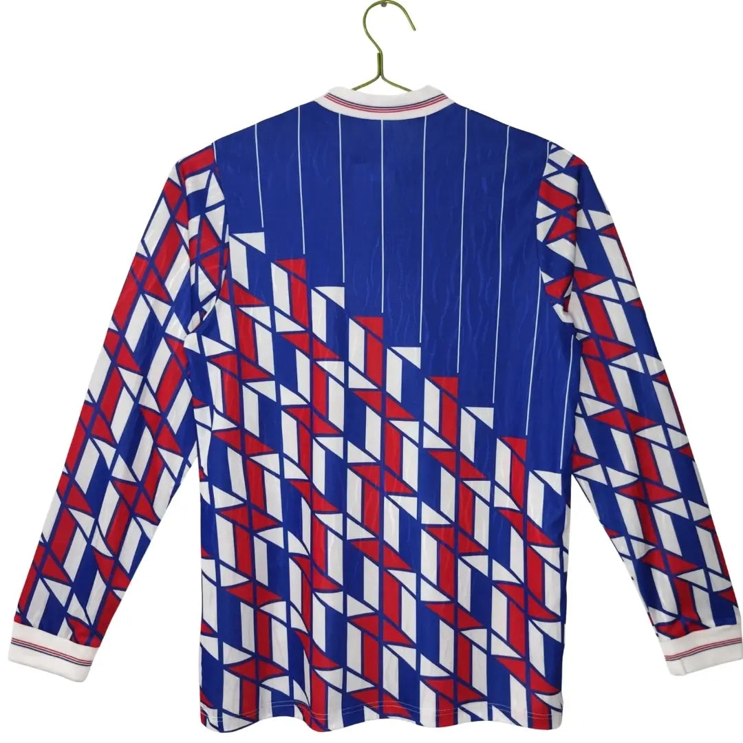 Ajax 1989/90 Borte Retro drakt Langermet