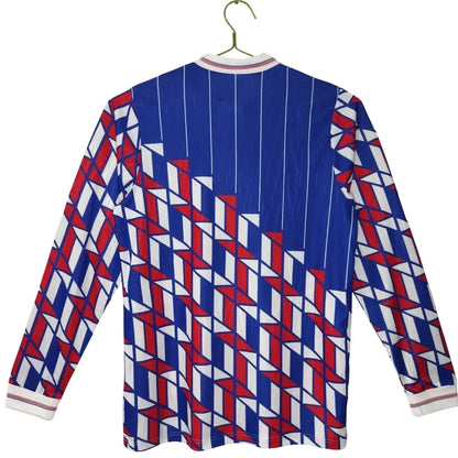 Ajax 1989/90 Borte Retro drakt Langermet