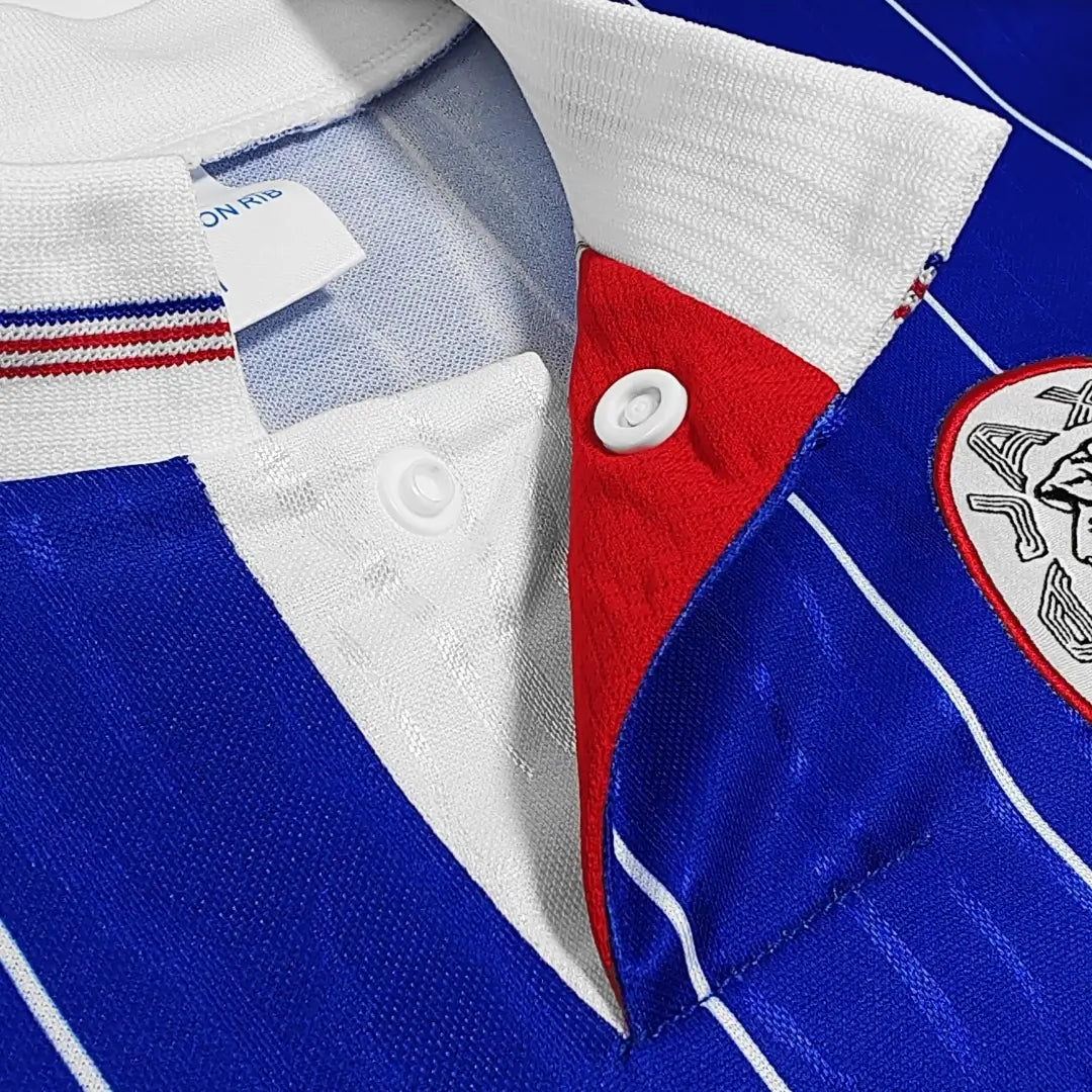 Ajax 1989/90 Borte Retro drakt Langermet