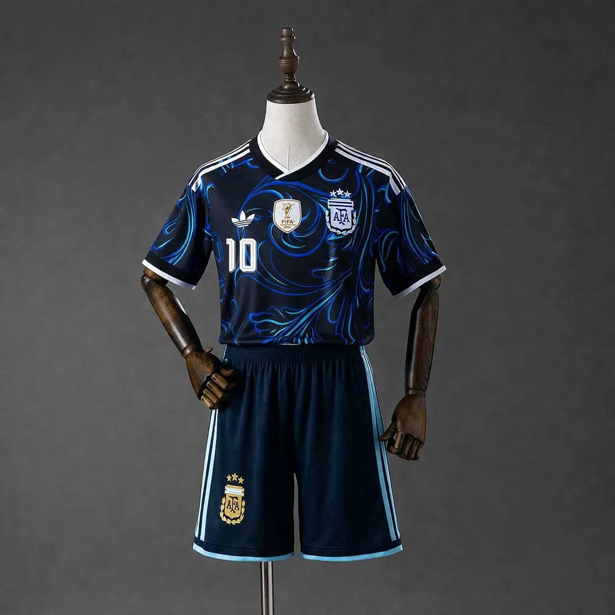 Argentina Borte Barn Draktsett MESSI #10 – VM 2026