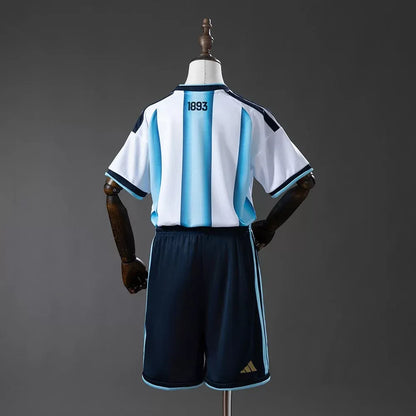 Argentina Hjemme Barn Draktsett – VM 2026