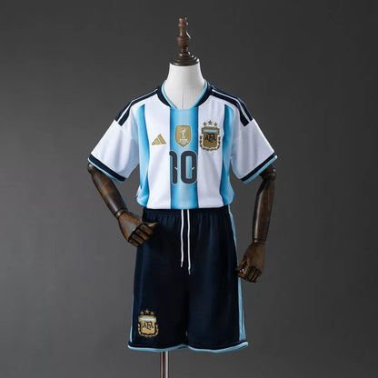 Argentina Hjemme Barn Draktsett MESSI #10 – VM 2026