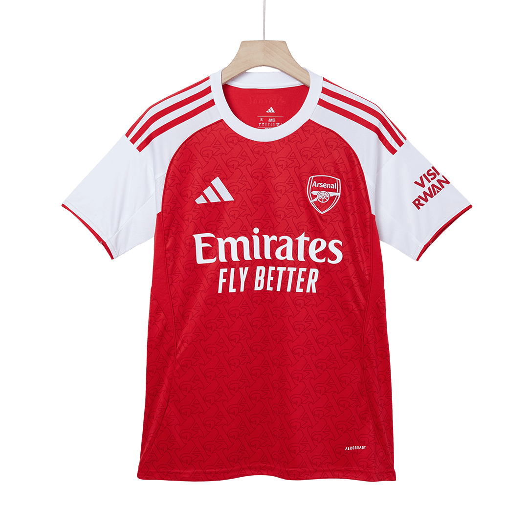 SAKA #7 Arsenal Hjemme Rød Herrer Fan-drakt 2025/26