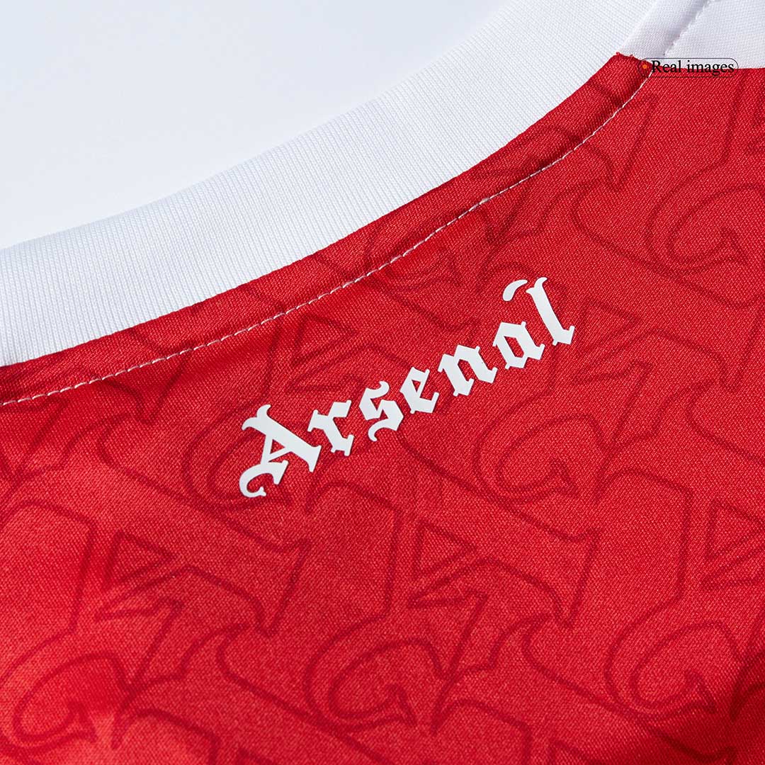 ØDEGAARD #8 Arsenal Hjemme Rød Herrer Fan-drakt 2025/26