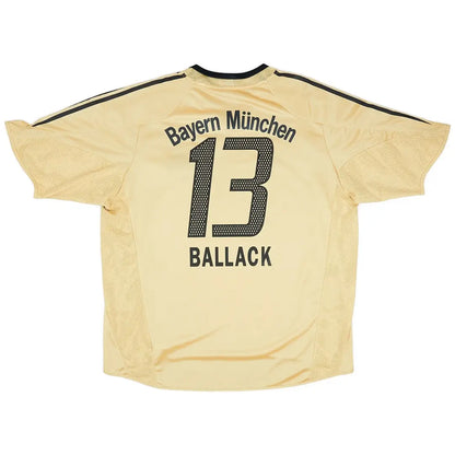 BALLACK #13 Bayern Munich 2004/05 Borte Retro drakt