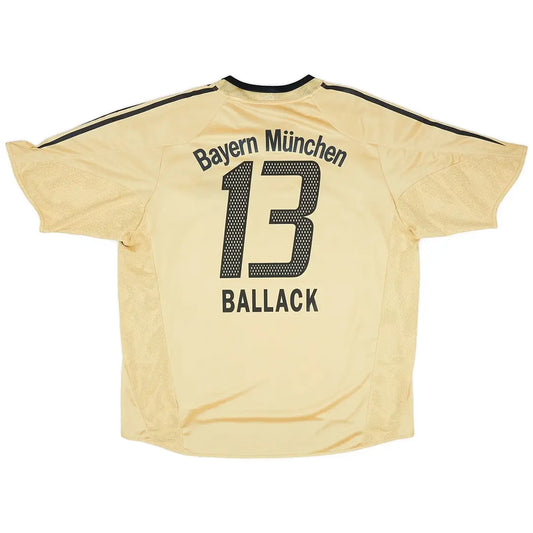 BALLACK #13 Bayern Munich 2004/05 Borte Retro drakt