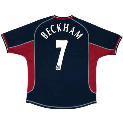 BECKHAM #7 Manchester United 2000/01 Tredje Retro drakt