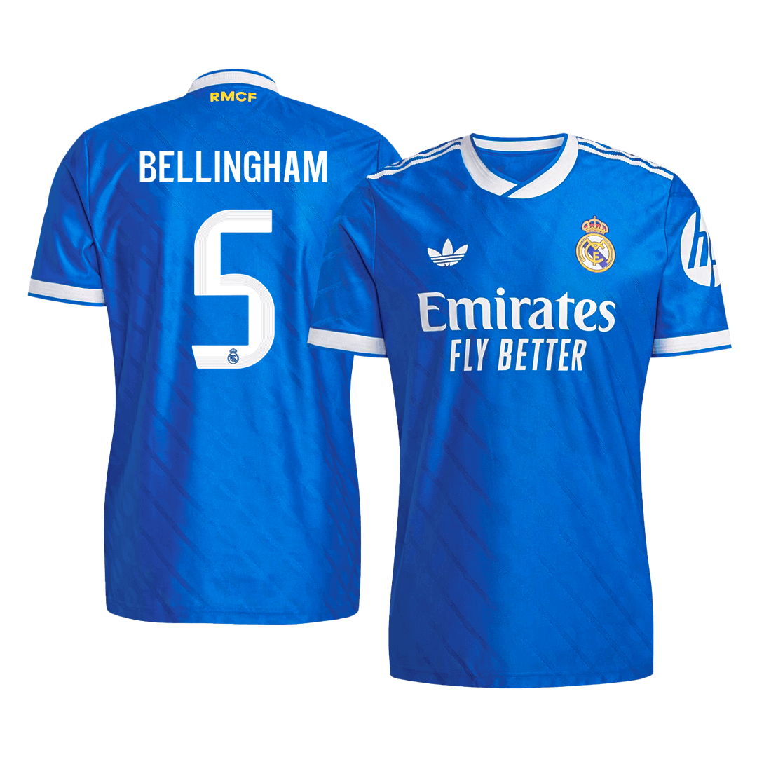 BELLINGHAM #5 Real Madrid Tredje Herrer Matchdrakt 2025/26