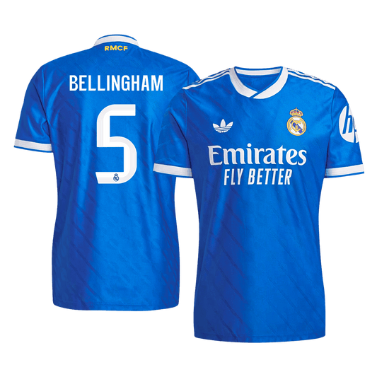 BELLINGHAM #5 Real Madrid Tredje Herrer Matchdrakt 2025/26