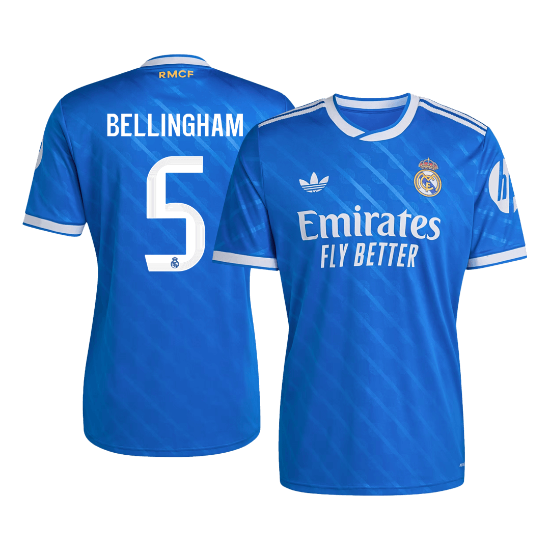 BELLINGHAM #5 Real Madrid Tredje Herrer Fan-drakt 2025/26