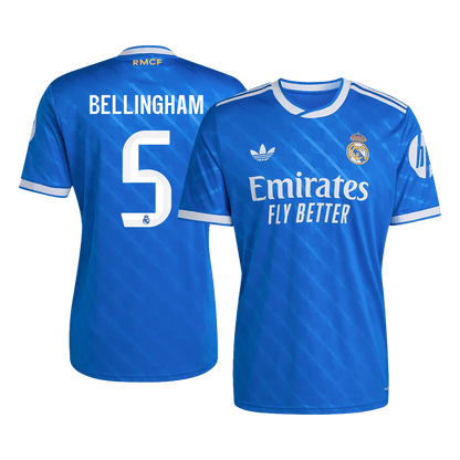 BELLINGHAM #5 Real Madrid Tredje Herrer Fan-drakt 2025/26