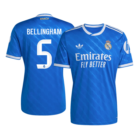 BELLINGHAM #5 Real Madrid Tredje Herrer Fan-drakt 2025/26
