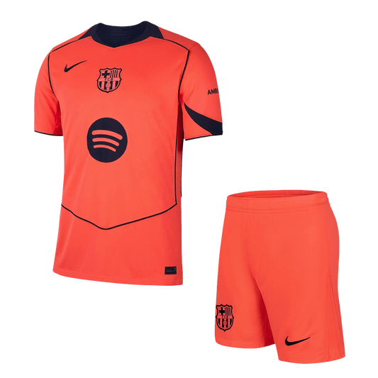 Barcelona Tredje Herrer Drakt + Shorts 2025/26