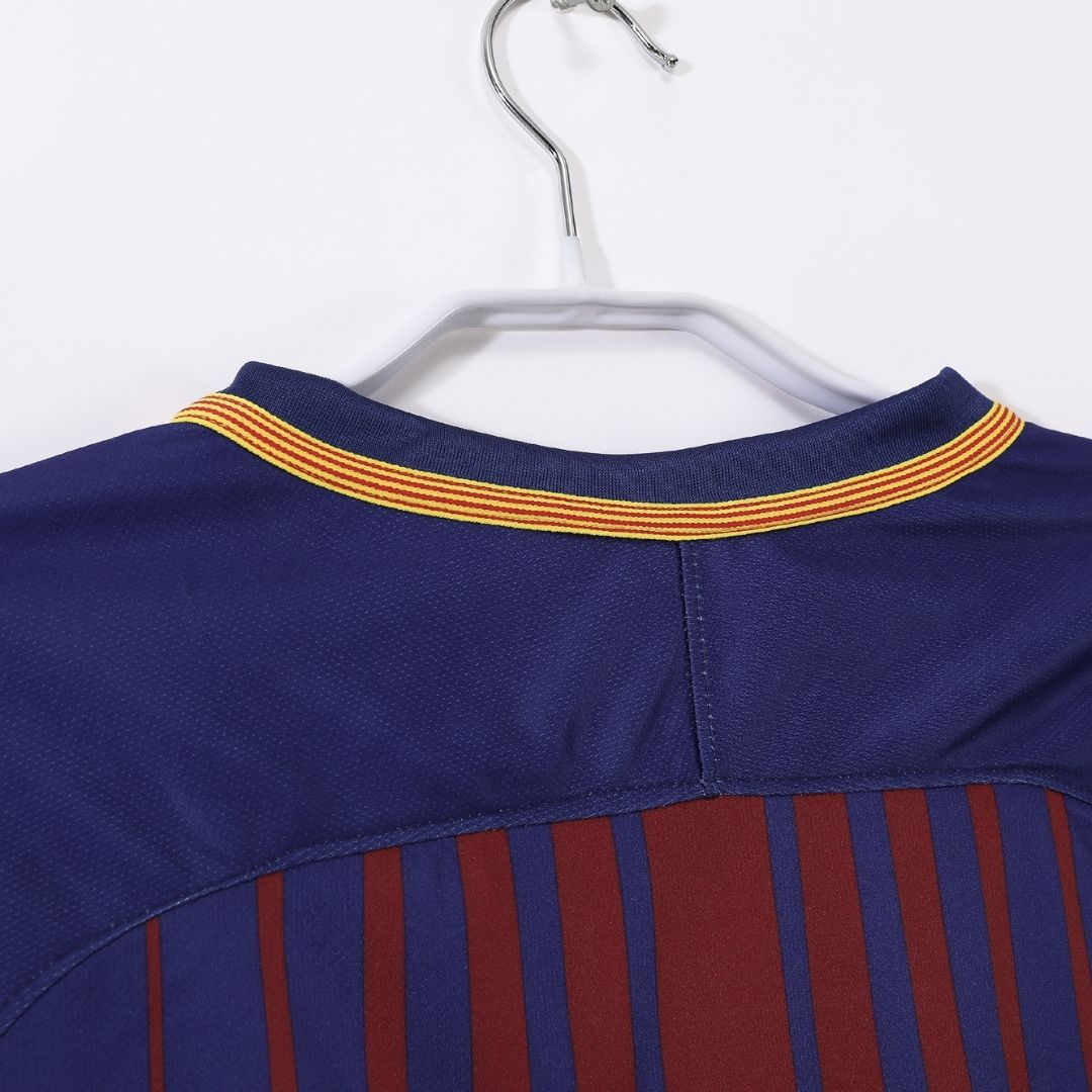 Barcelona 2017/18 Hjemme Retro drakt