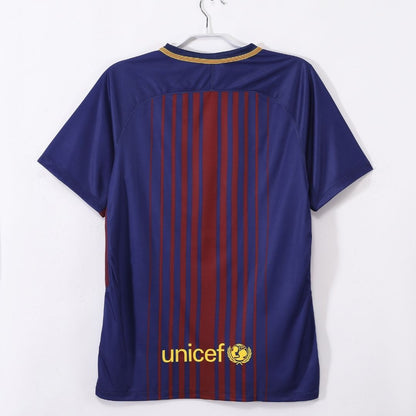 Barcelona 2017/18 Hjemme Retro drakt