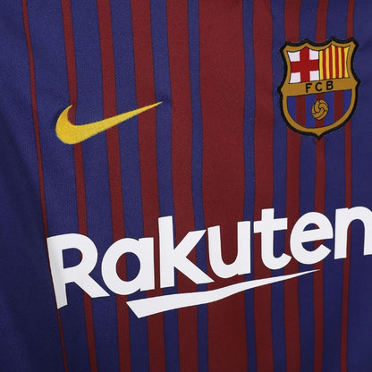 Barcelona 2017/18 Hjemme Retro drakt