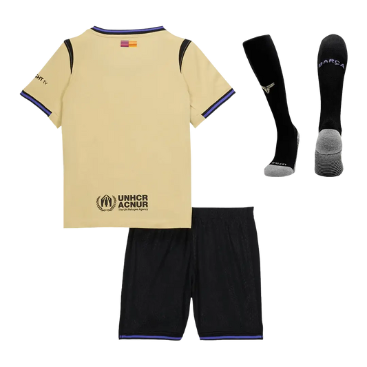 Barcelona Borte x Kobe Bryant Barn Draktsett 2025/26 – Trøye + Shorts + Strømper