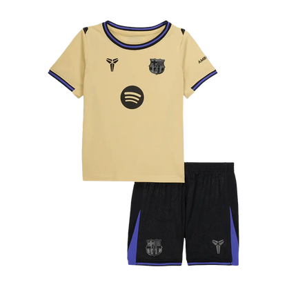 Barcelona Borte x Kobe Bryant Barn Drakt + Shorts 2025/26