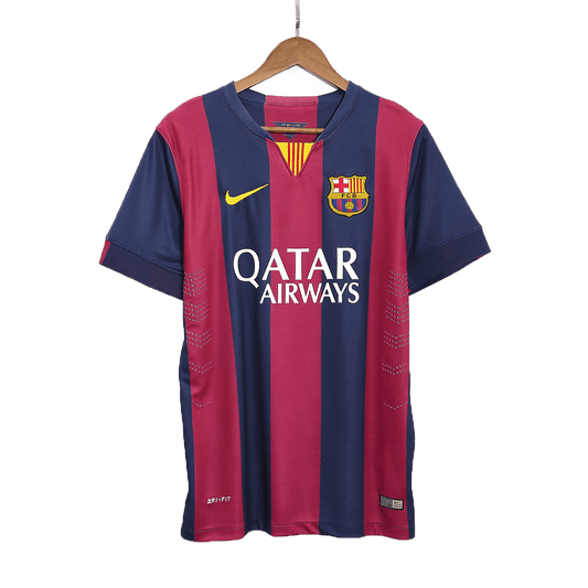 Barcelona SUÁREZ #9 Barcelona 2014/15 Hjemme Retro drakt