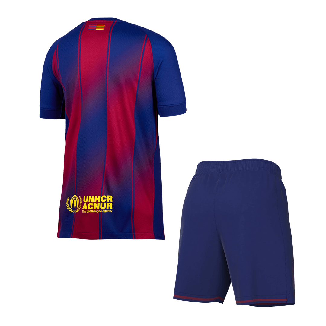 Barcelona Hjemme Herrer Drakt + Shorts 2025/26