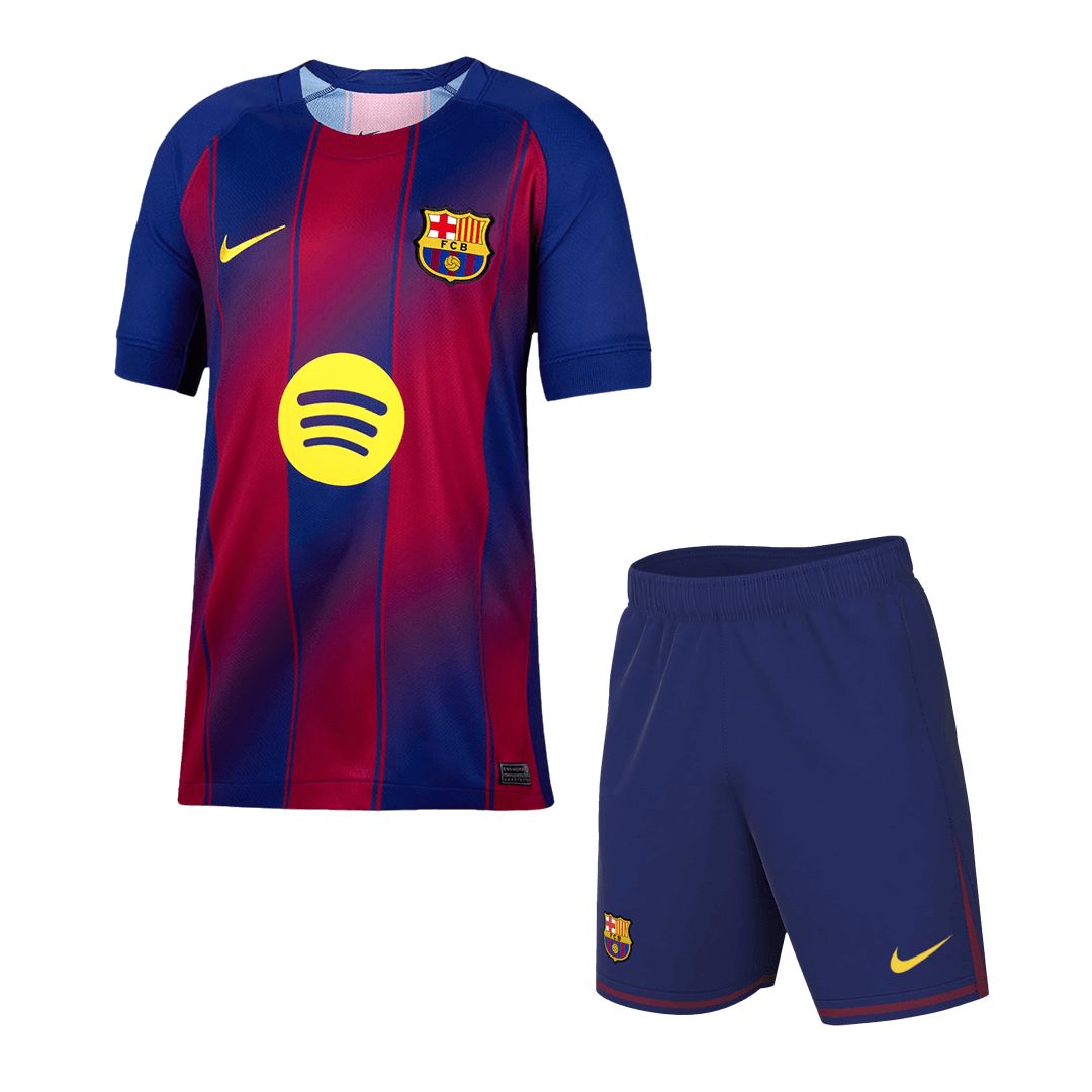 Barcelona Hjemme Herrer Drakt + Shorts 2025/26