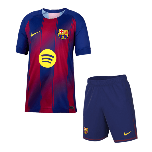 Barcelona Hjemme Herrer Drakt + Shorts 2025/26