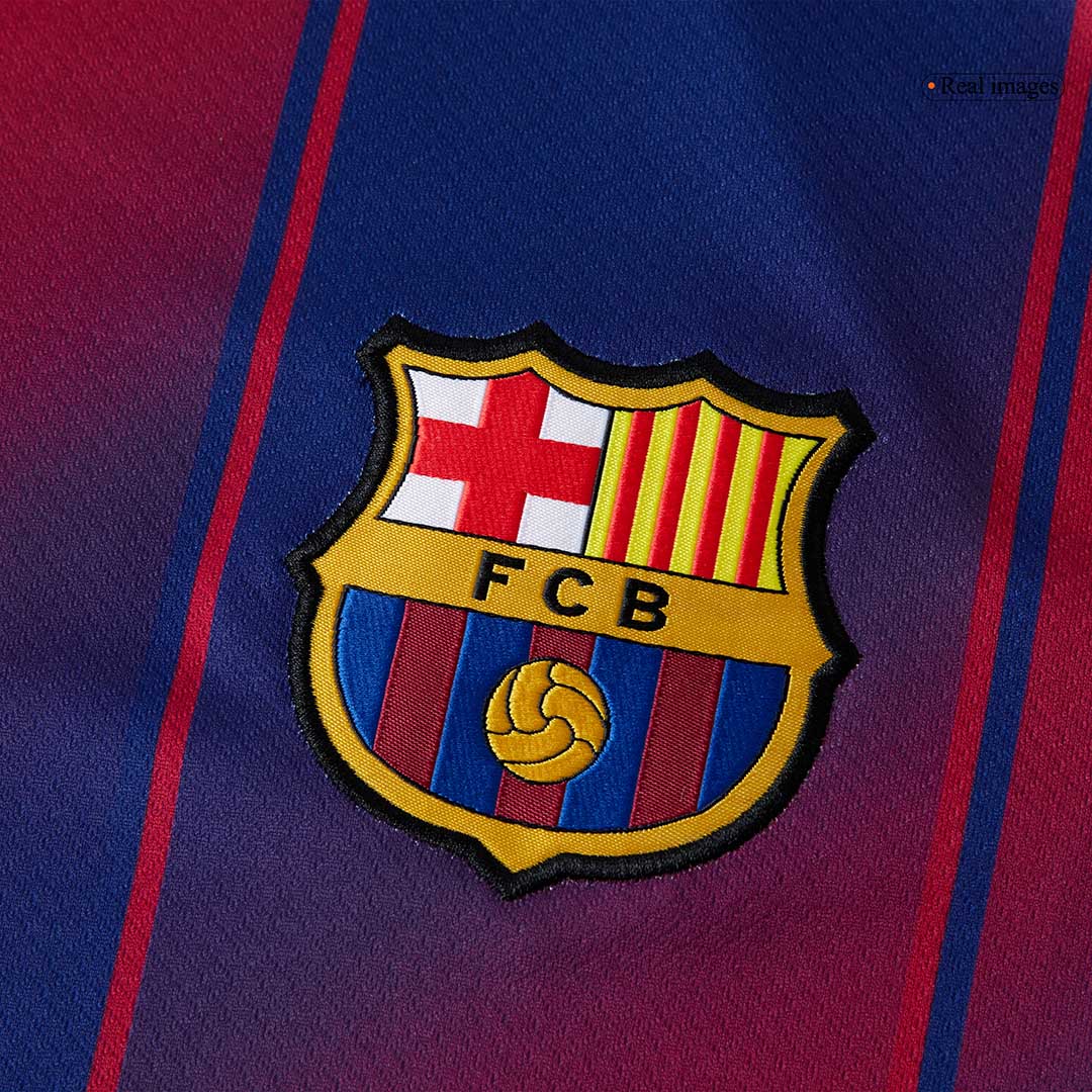 F.DE JONG #21 Barcelona Hjemme UCL Herrer Fan-drakt 2025/26