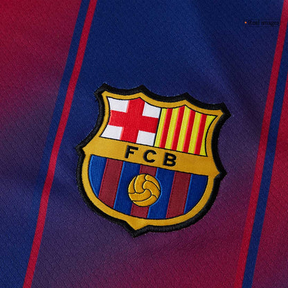 F.DE JONG #21 Barcelona Hjemme UCL Herrer Fan-drakt 2025/26