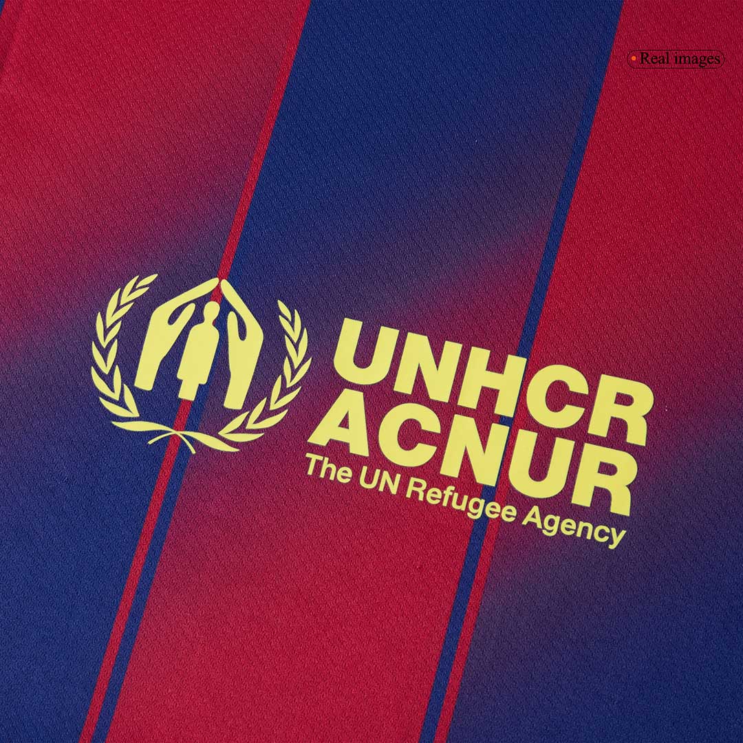 LEWANDOWSKI #9 Barcelona Hjemme UCL Herrer Fan-drakt 2025/26