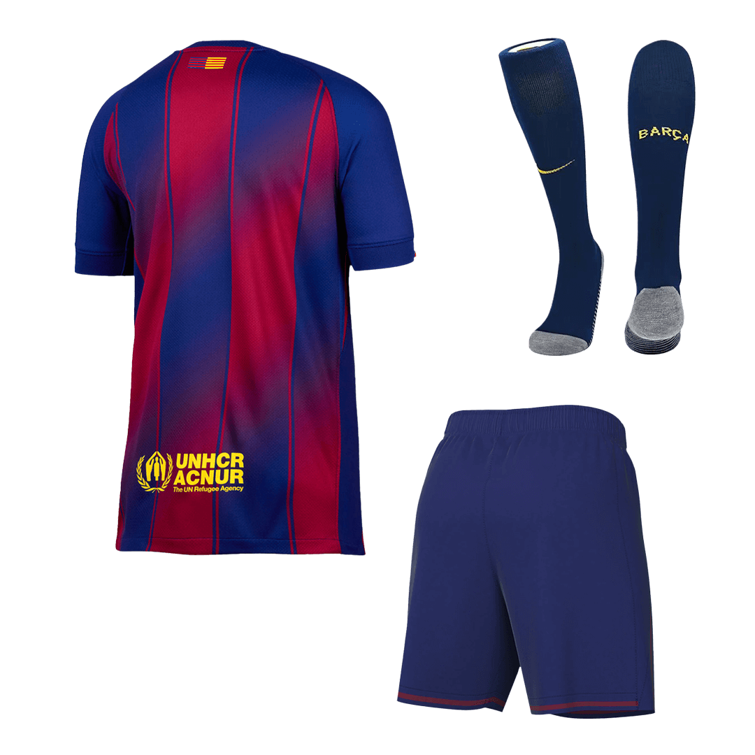 Barcelona Hjemme Herrer Draktsett 2025/26