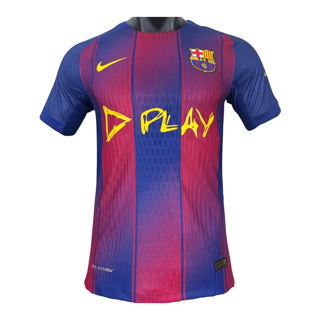 Barcelona Hjemme X Ed Sheeran Herrer Matchdrakt 2025/26