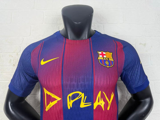 Barcelona Hjemme X Ed Sheeran Herrer Matchdrakt 2025/26