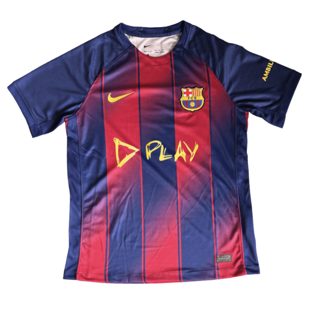 Barcelona Hjemme X Ed Sheeran Herrer Fan-drakt 2025/26